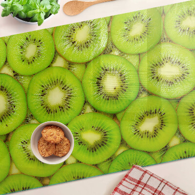 Deska kuchenna szklana Plastry kiwi