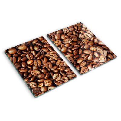 Glazen snijplanken Koffiebonen