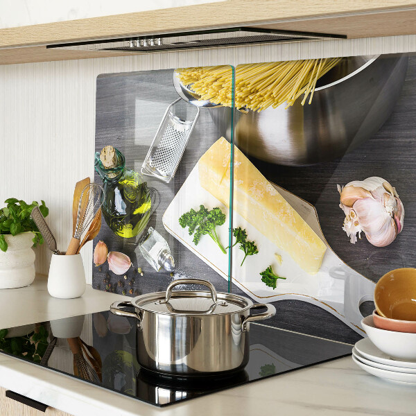 Szklana deska kuchenna Kuchenne akcesoria i składniki