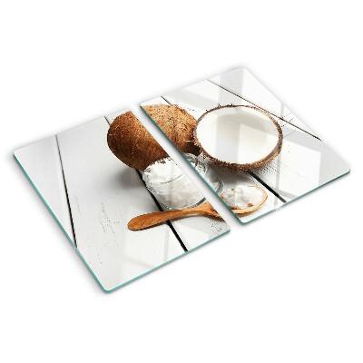 Snijplanken glas Kokosnoot en kokosproducten
