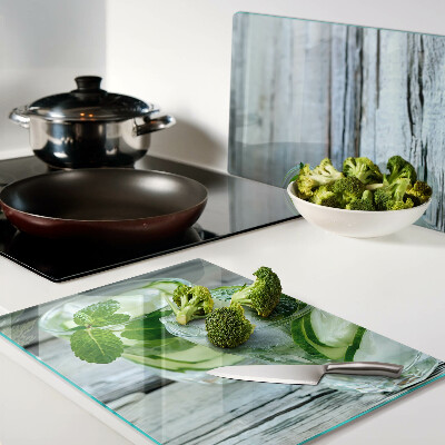 Deska kuchenna szklana Koktajle z miętą i ogórkiem