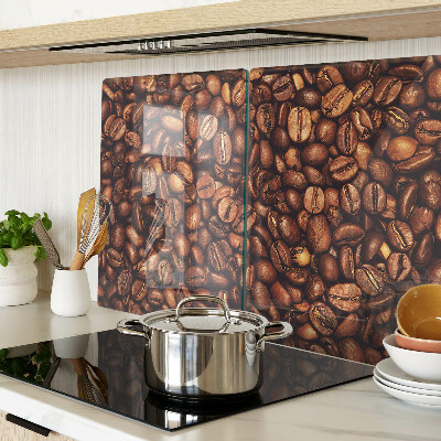 Szklana deska do krojenia Ziarna kawy