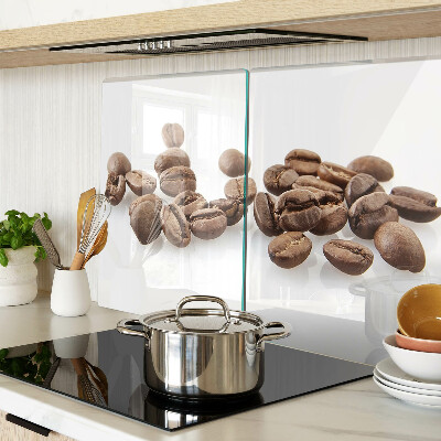Szklana deska kuchenna Ziarna kawy