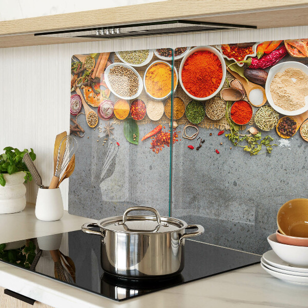 Szklana deska kuchenna Przyprawy i zioła