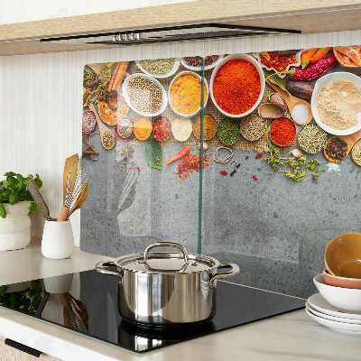 Szklana deska kuchenna Przyprawy i zioła