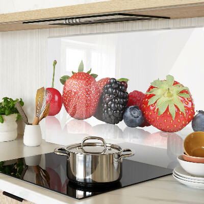 Deska kuchenna szklana Owoce leśne