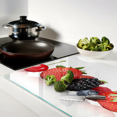 Deska kuchenna szklana Owoce leśne