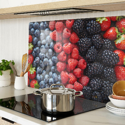 Szklana deska do krojenia Owoce leśne