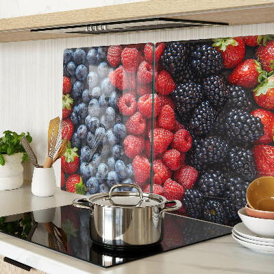 Szklana deska do krojenia Owoce leśne