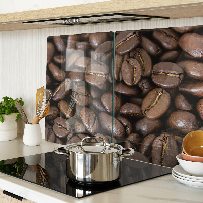 Szklana deska do krojenia Ziarna kawy