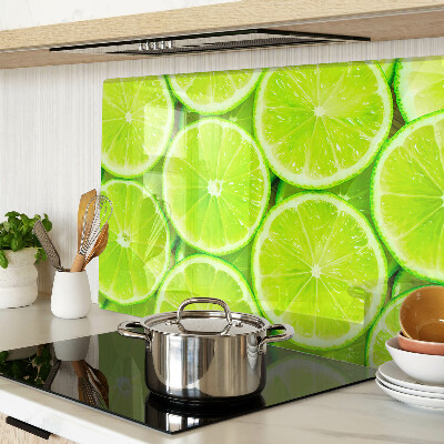 Szklana deska do krojenia Plastry limonki