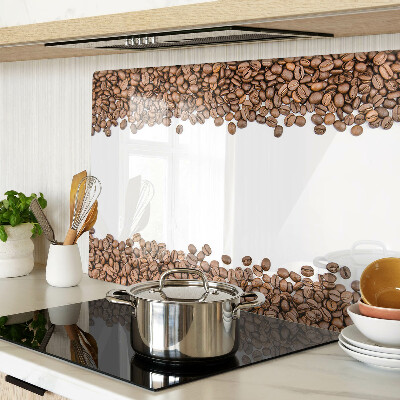 Szklana deska kuchenna Ziarna kawy