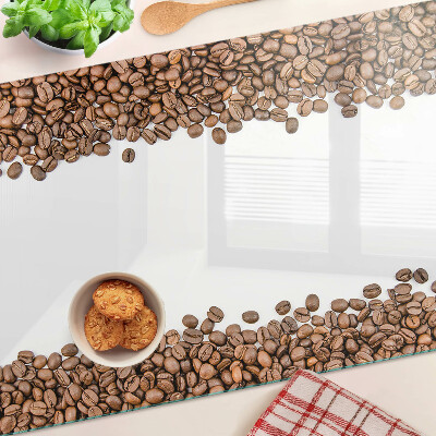 Szklana deska kuchenna Ziarna kawy