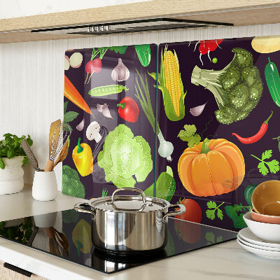 Szklana deska do krojenia Warzywa i zioła