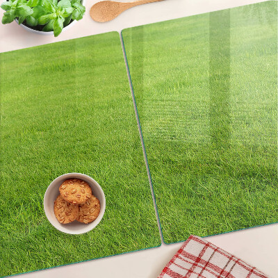 Snijplanken glas Groen gras