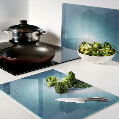 Deska kuchenna szklana Wyspa z palmami