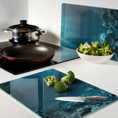 Szklana deska do krojenia Podwodny krajobraz z rafą koralową