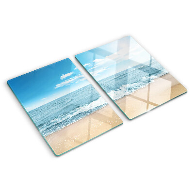 Glazen snijplanken Strand en zee