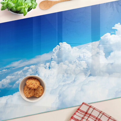 Szklana deska kuchenna Niebo z chmurami