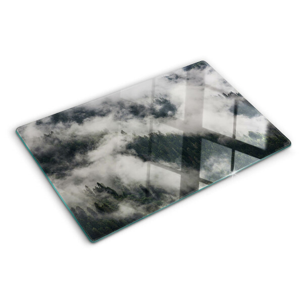Deska kuchenna szklana Góry w chmurach