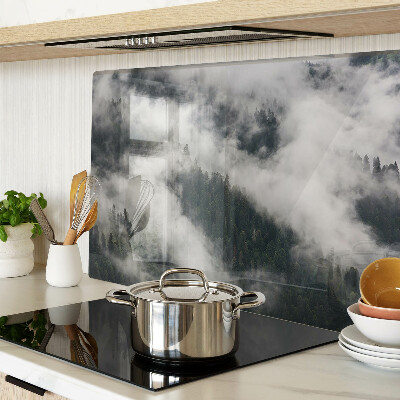 Deska kuchenna szklana Góry w chmurach