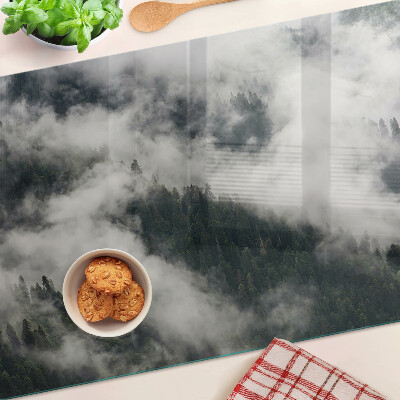 Deska kuchenna szklana Góry w chmurach