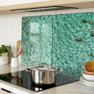 Szklana deska do krojenia Wzór wody w basenie