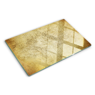 Snijplanken glas Oude wereldkaart
