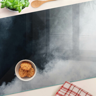 Snijplanken van glas Beslagen ramen