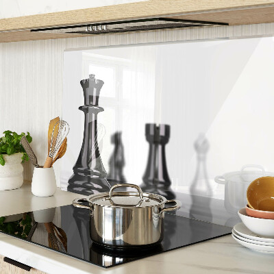 Deska kuchenna szklana Szachy, król i wieża