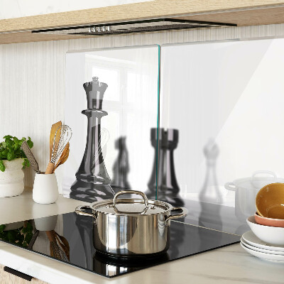 Deska kuchenna szklana Szachy, król i wieża