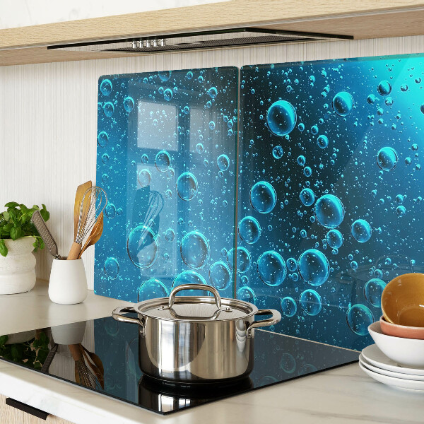 Szklana deska do krojenia Bąbelki w wodzie