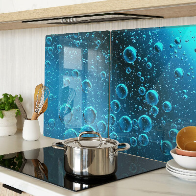 Szklana deska do krojenia Bąbelki w wodzie