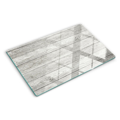 Snijplanken glas Houten plank in grijstinten