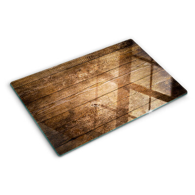 Snijplanken glas Houten plank met een raam
