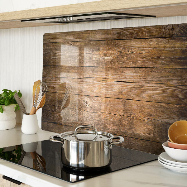 Deska kuchenna szklana Deska drewniana z oknem