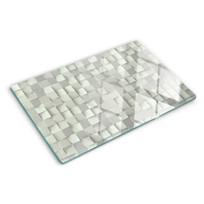 Snijplanken glas Mozaïek in grijstinten