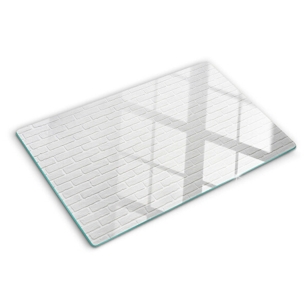 Glazen snijplanken Bakstenen muur