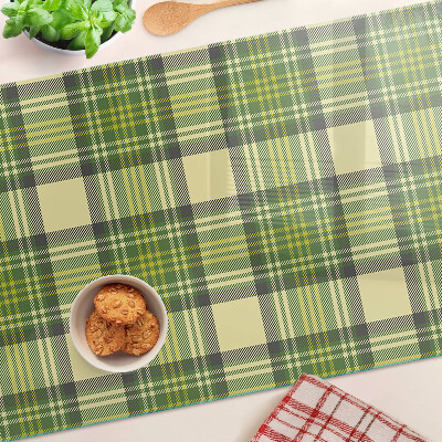 Szklana deska kuchenna Motyw w kratkę