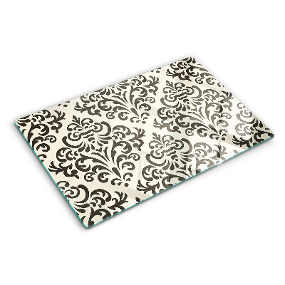 Snijplanken glas Plantenpatroon in barokstijl