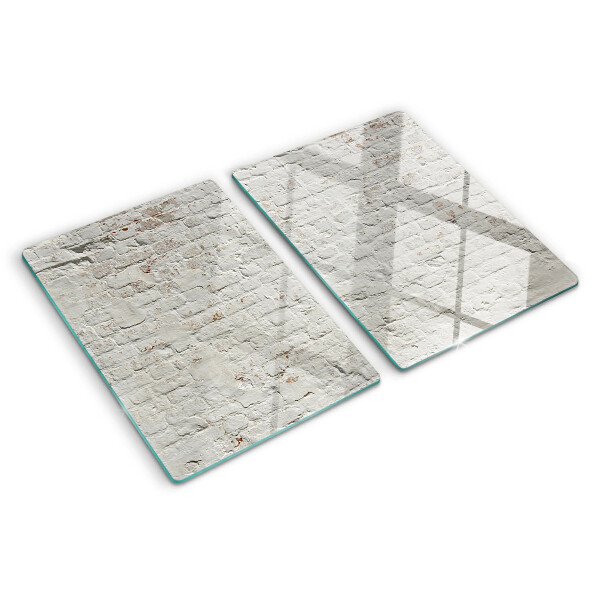 Szklana deska kuchenna Ceglana ściana w stylu loftowym