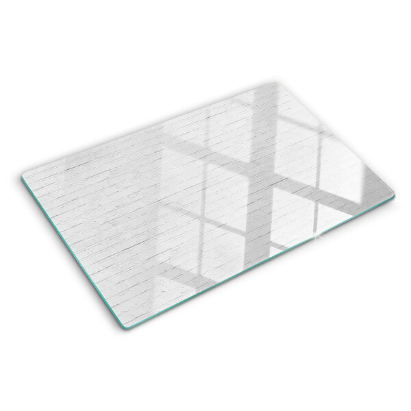 Szklana deska do krojenia Białe deski podłogowe