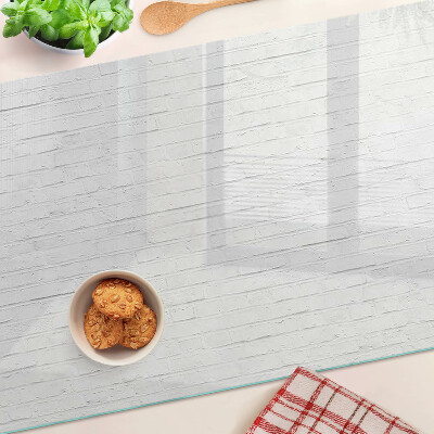 Szklana deska do krojenia Białe deski podłogowe