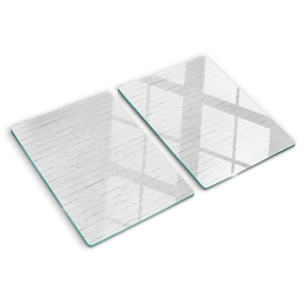 Szklana deska do krojenia Białe deski podłogowe