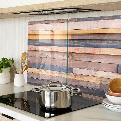 Glazen snijplanken Planken in houttint