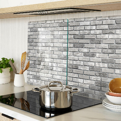 Snijplanken glas Bakstenen muur