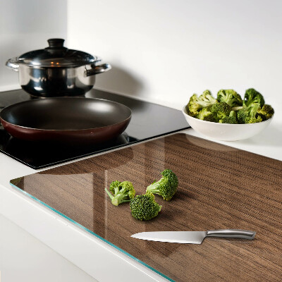 Glazen snijplanken Walnoothout