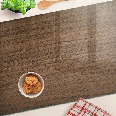 Deska kuchenna szklana Drewno orzechowe