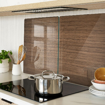 Deska kuchenna szklana Drewno orzechowe