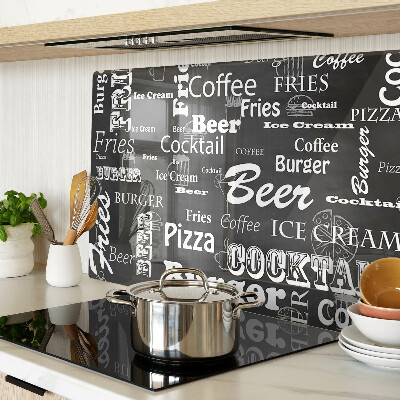 Szklana deska do krojenia Jedzenie i napoje